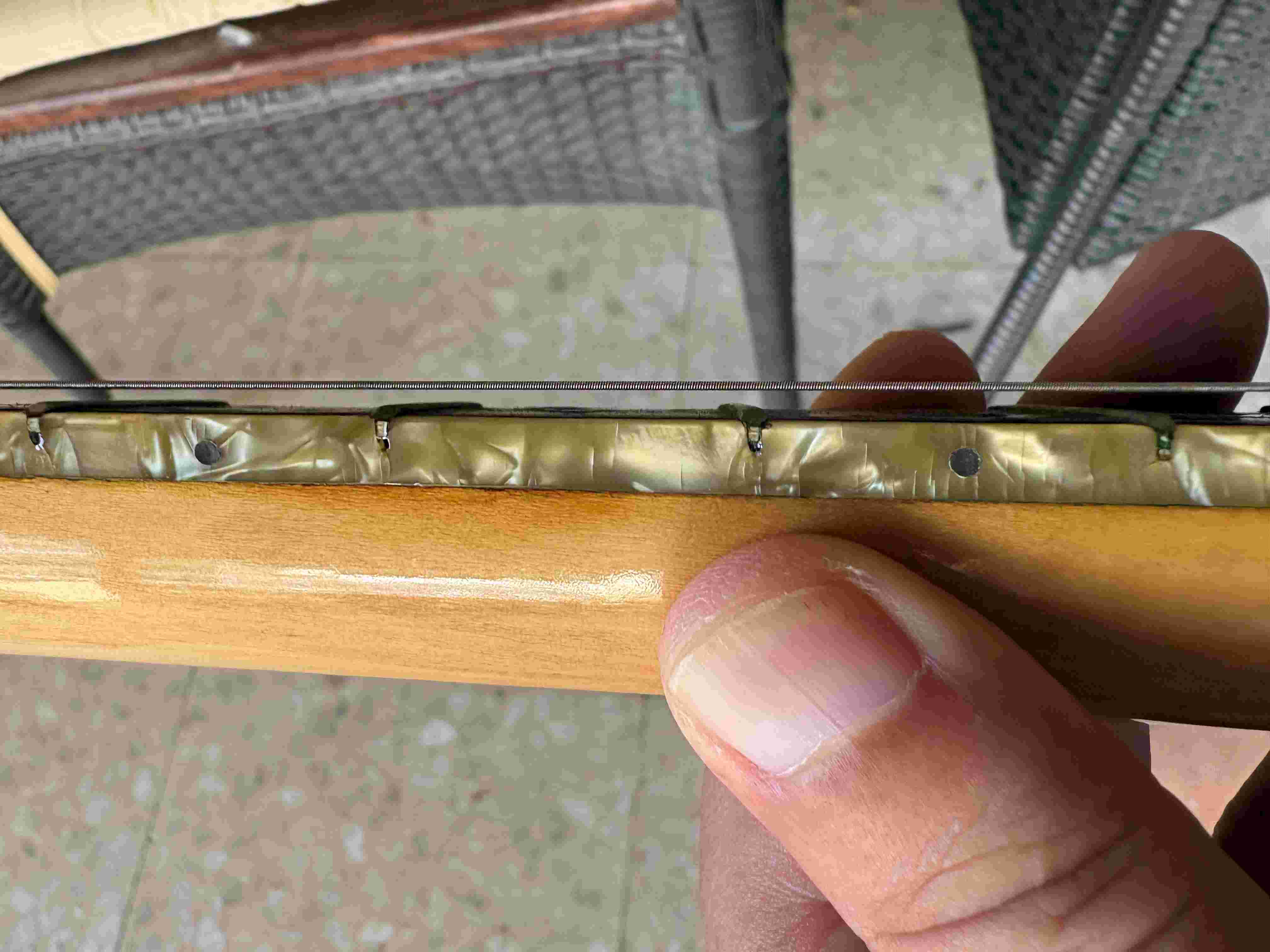 Bouzouki before setup