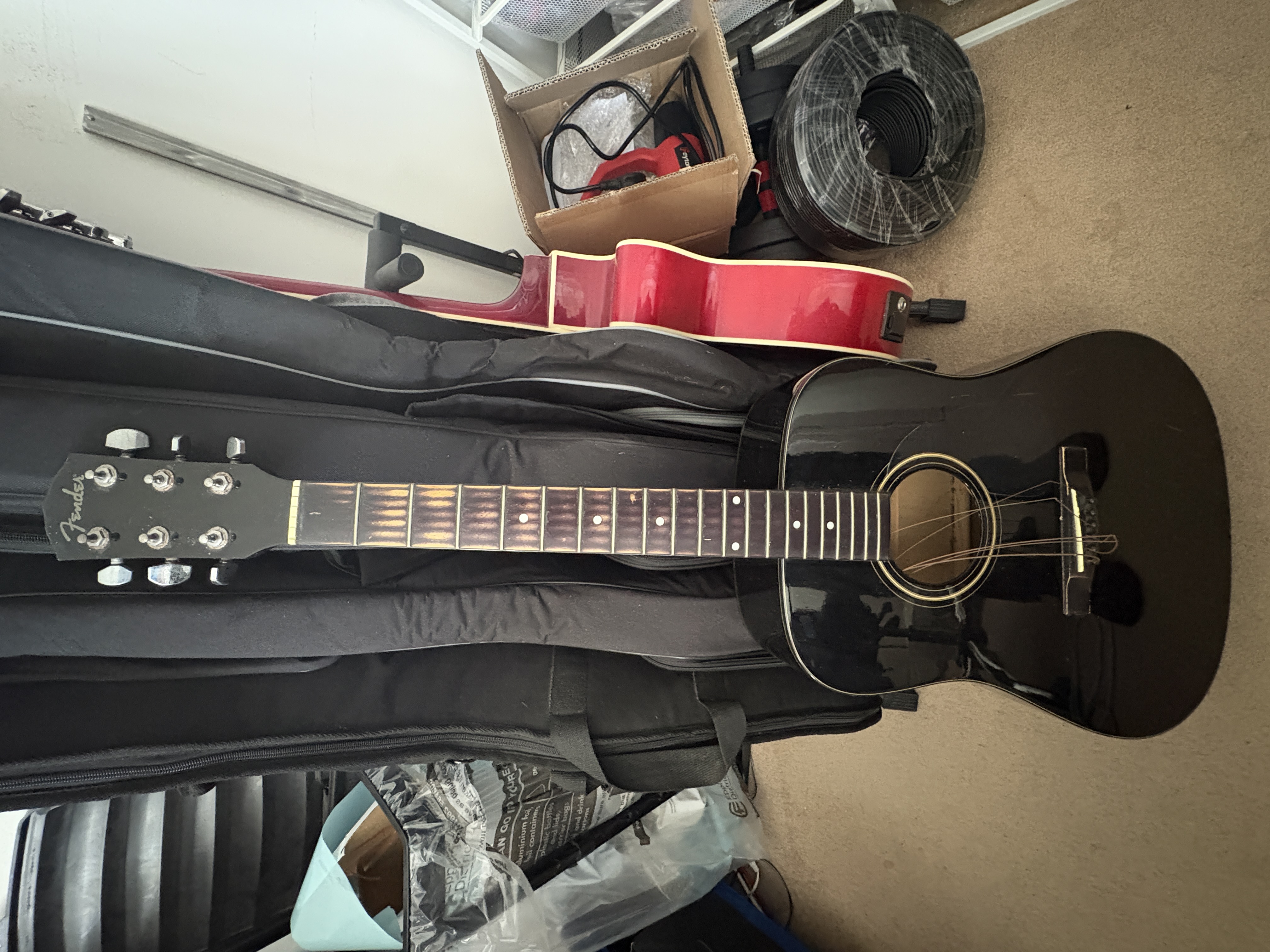 Acoustic Guitar Restring & Cleaning