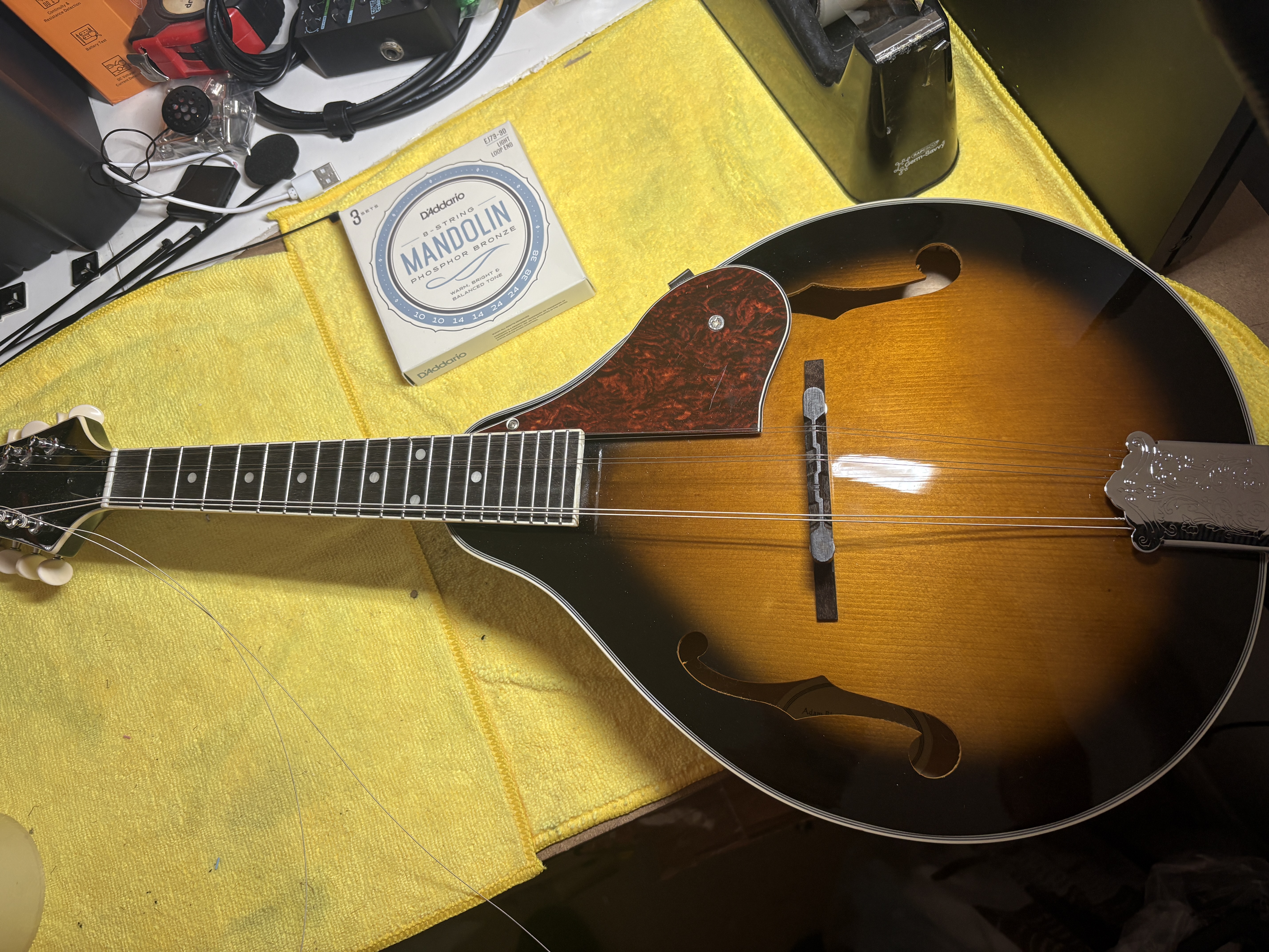 Mandolin repair and setup