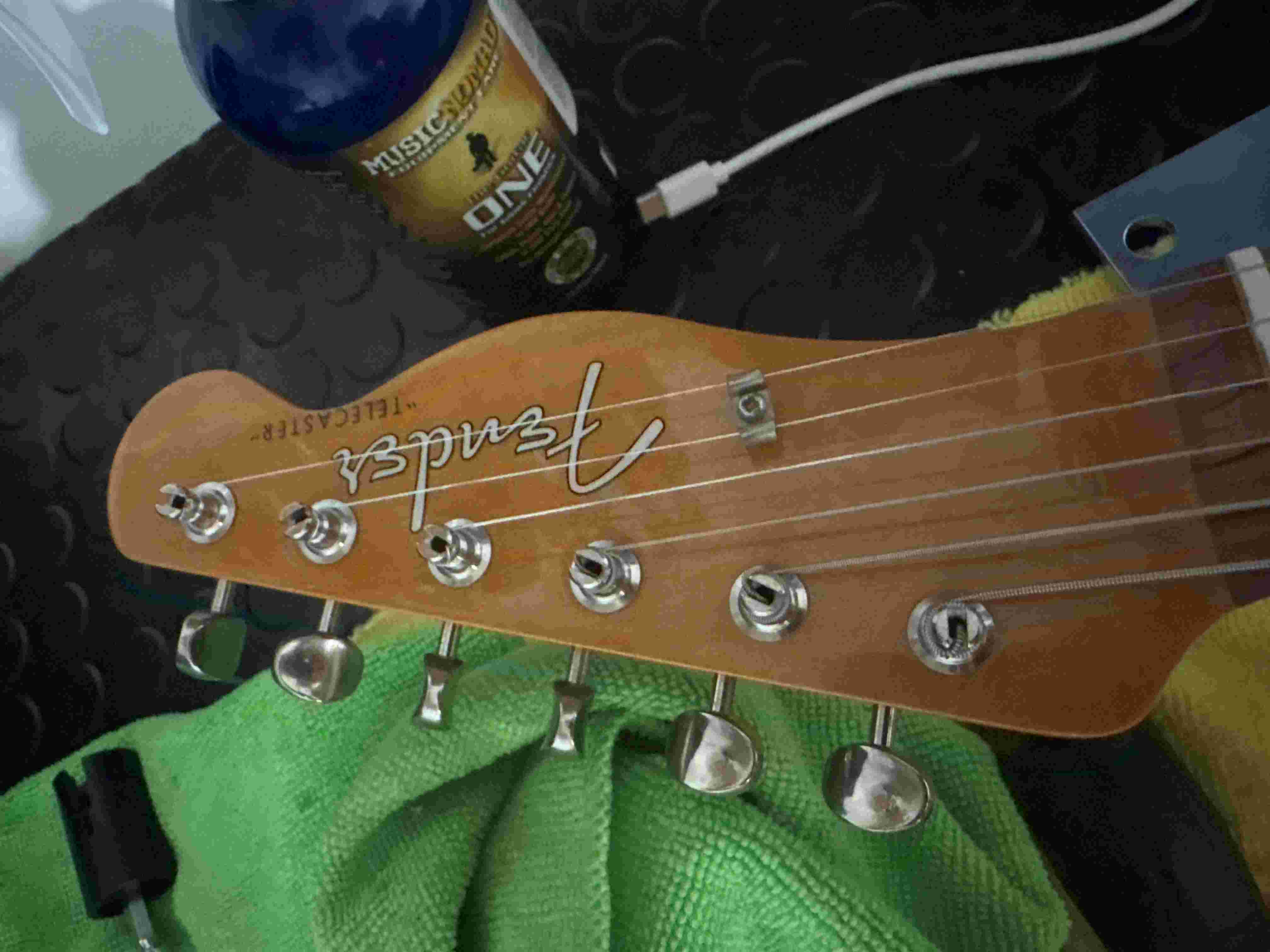 Telecaster before setup