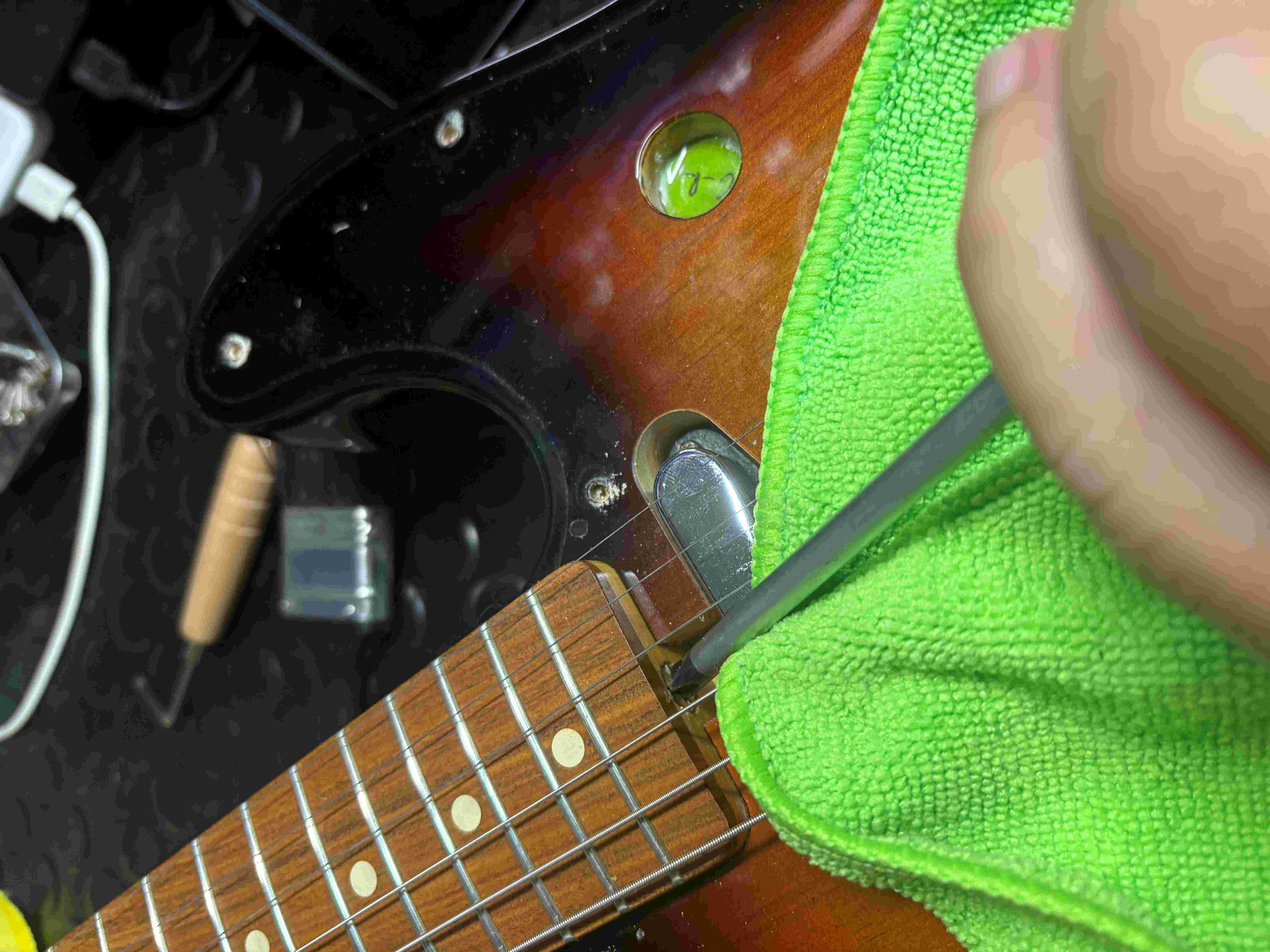 Telecaster before setup