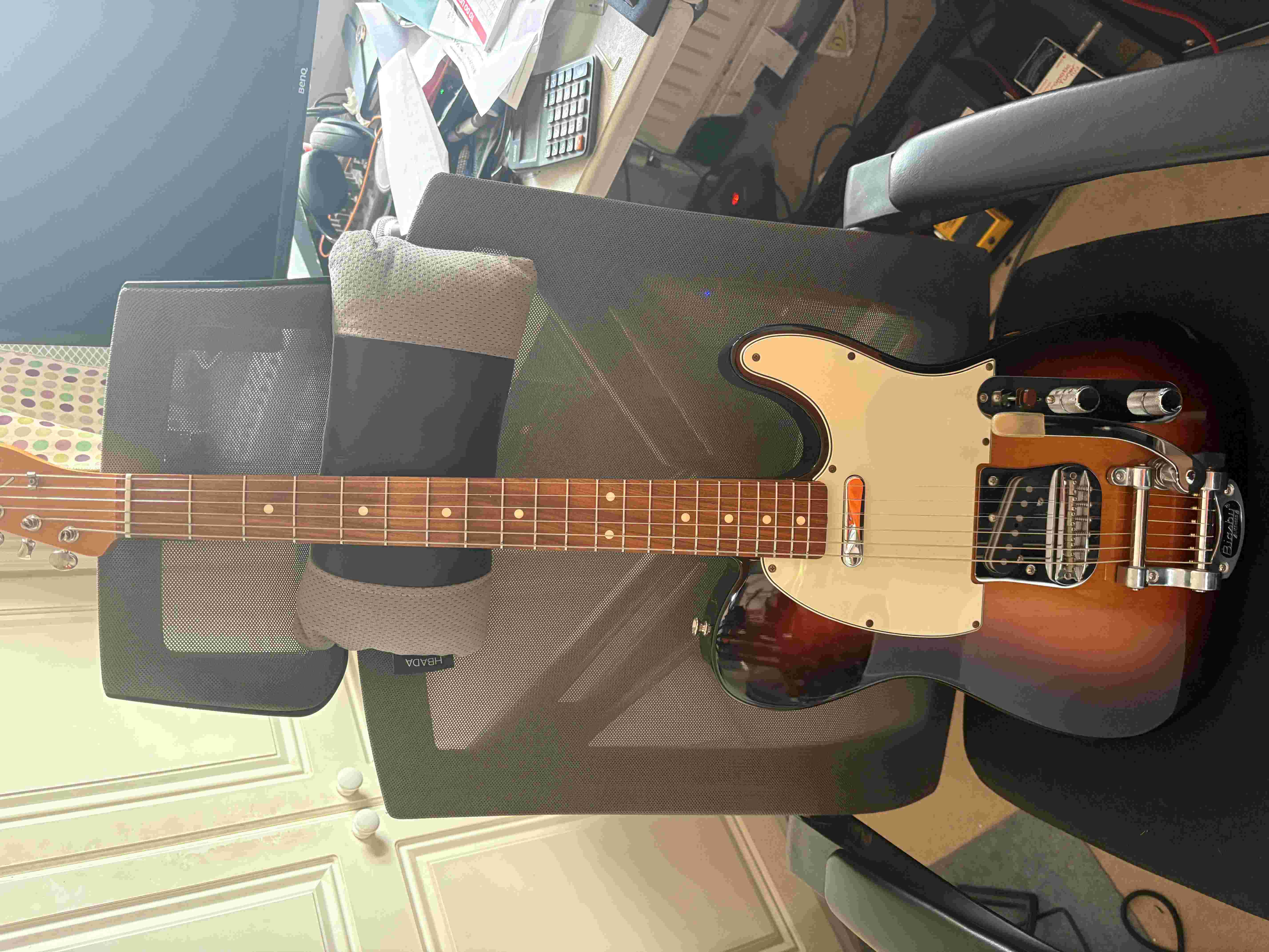 Telecaster before setup