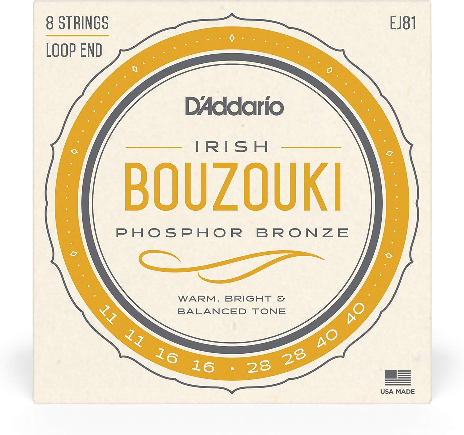 D'Addario EJ81 Irish Bouzouki Strings