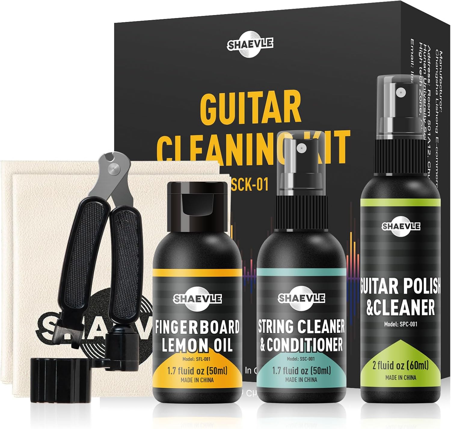Guitar Cleaning,All IN ONE Kit