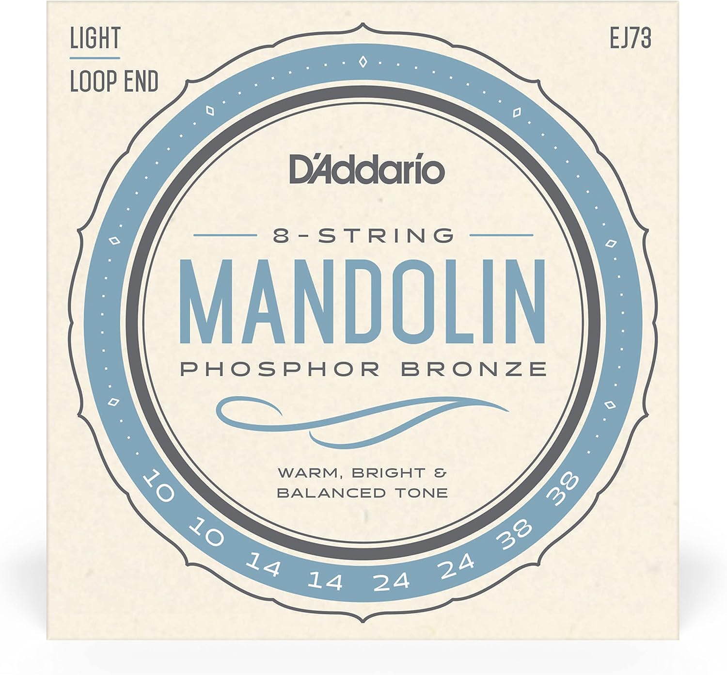 D'Addario Mandolin Strings, Phosphor Bronzes