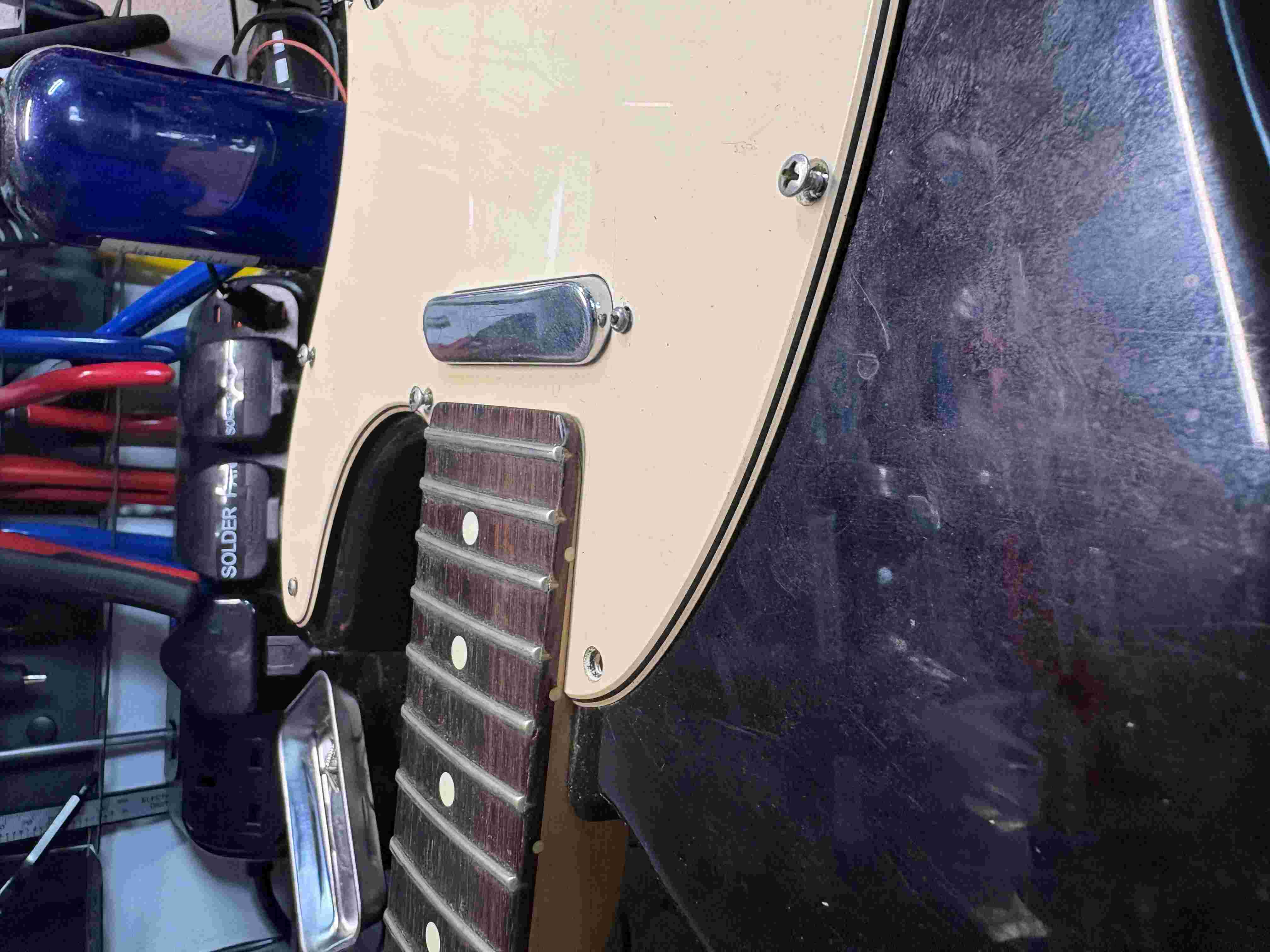 Telecaster before setup