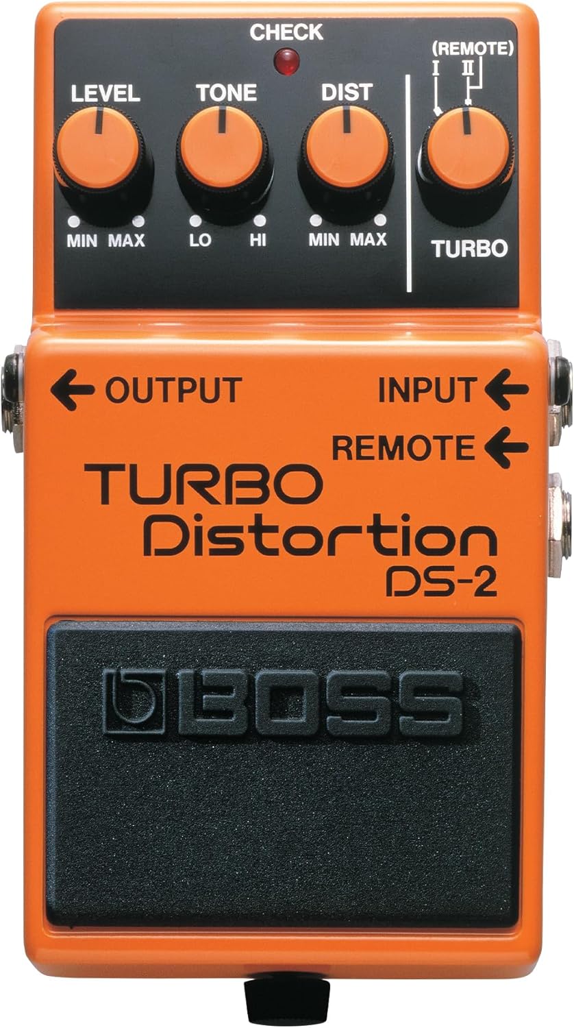 Boss DS-2 Turbo Distortion Guitar Effects Pedal