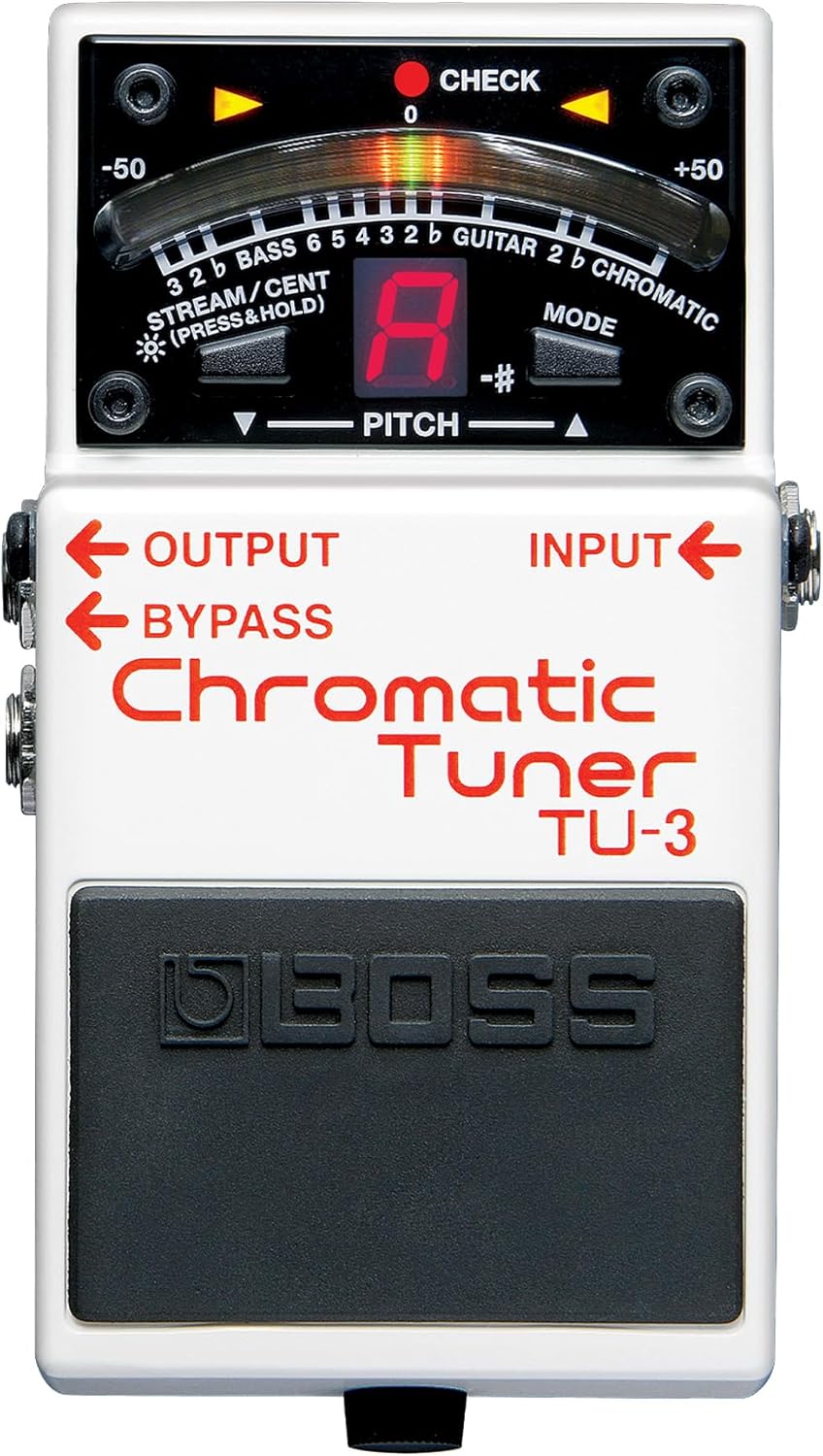 BOSS TU-3 Chromatic Stompbox Tuner pedal